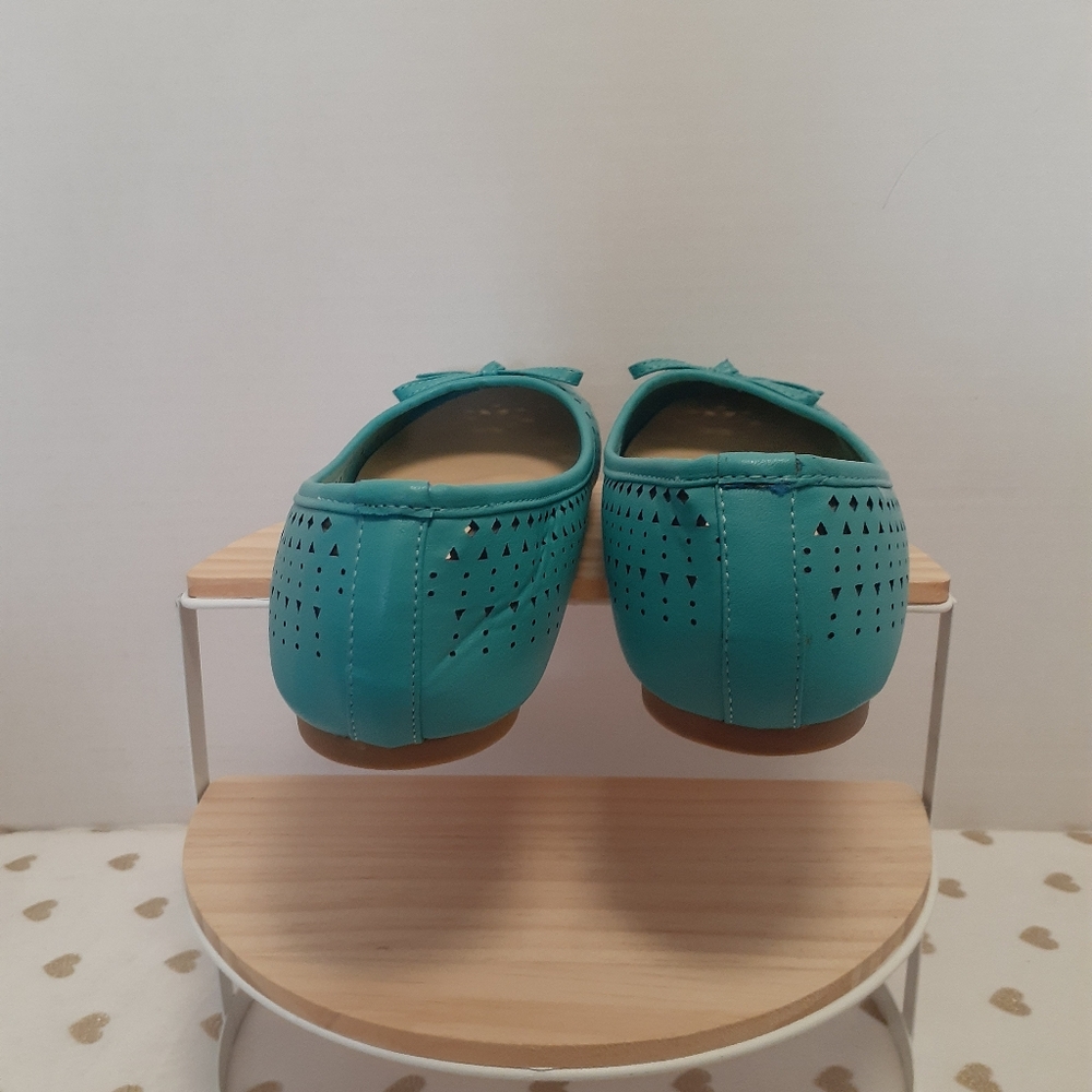 🔥3/$70 🎉S-HP🎉 *NWOT* JustFab "Dot" Women's Shoes - Picture 3 of 7